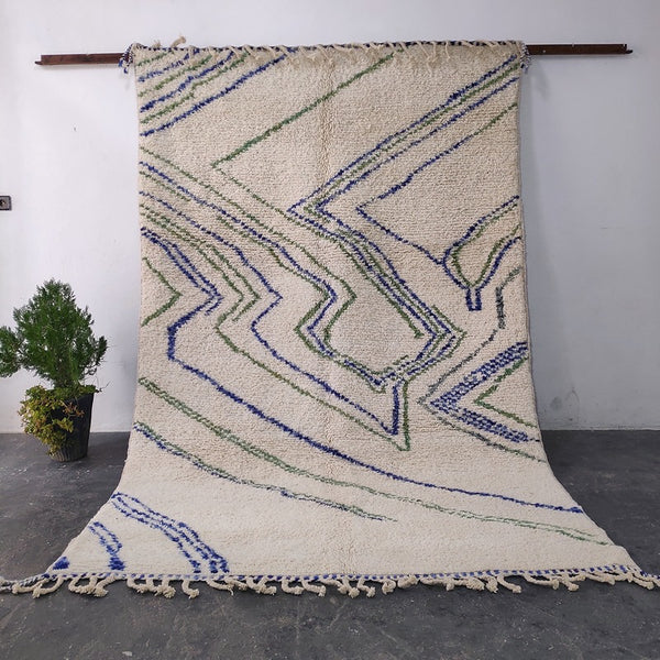 Azilal rug, Berber rug, 198×303 cm rug