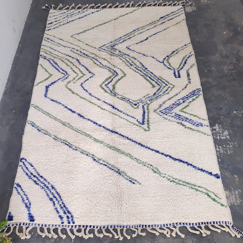 Azilal rug, Berber rug, 198×303 cm rug