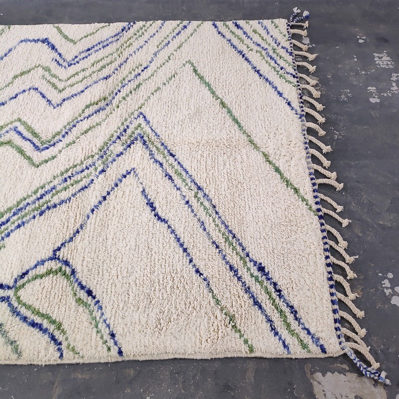Azilal rug, Berber rug, 198×303 cm rug