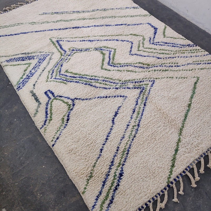 Azilal rug, Berber rug, 198×303 cm rug